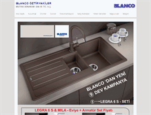 Tablet Screenshot of blanco.com.tr